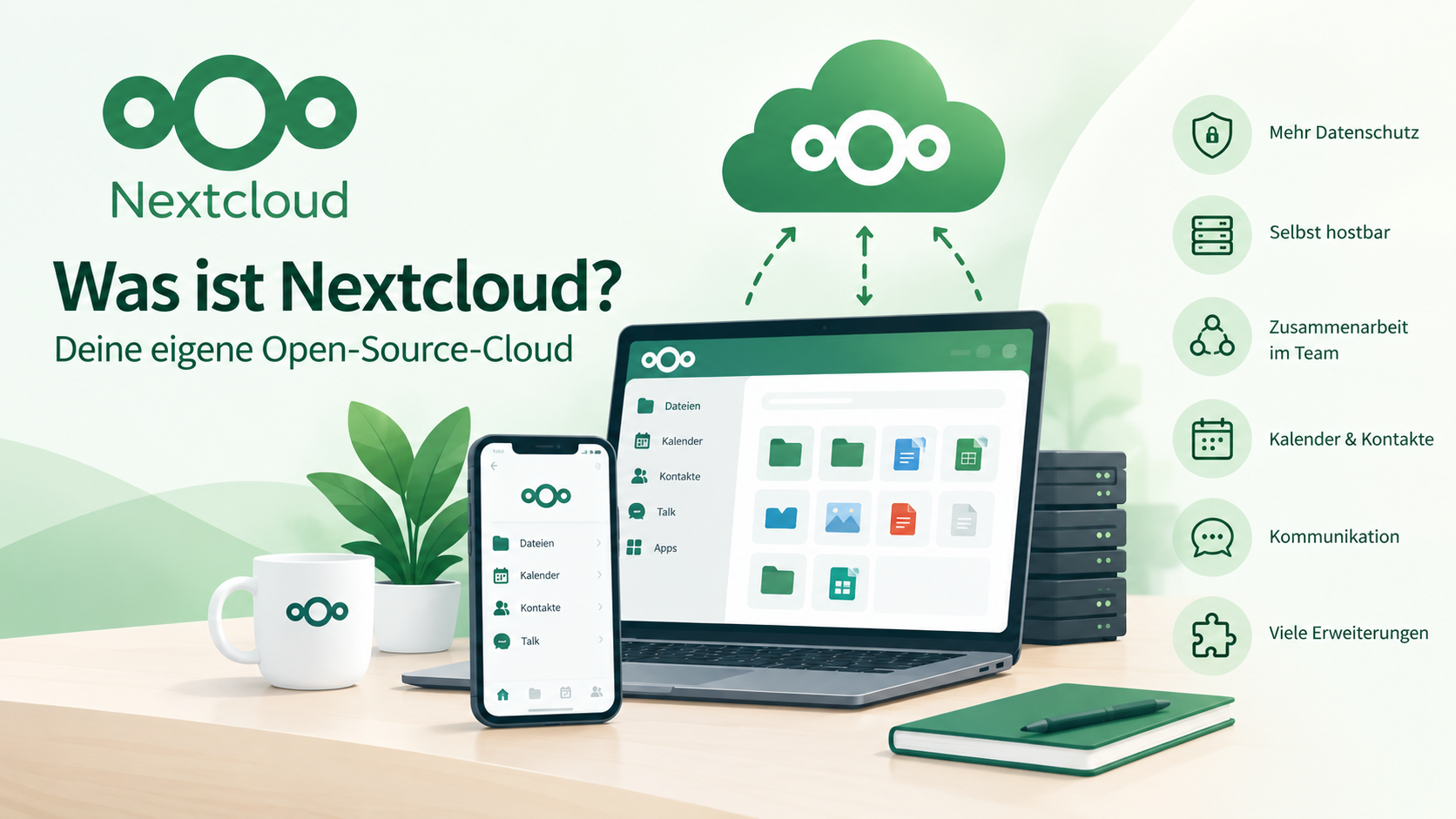 Was ist Nextcloud? – Deine eigene Open-Source-Cloud