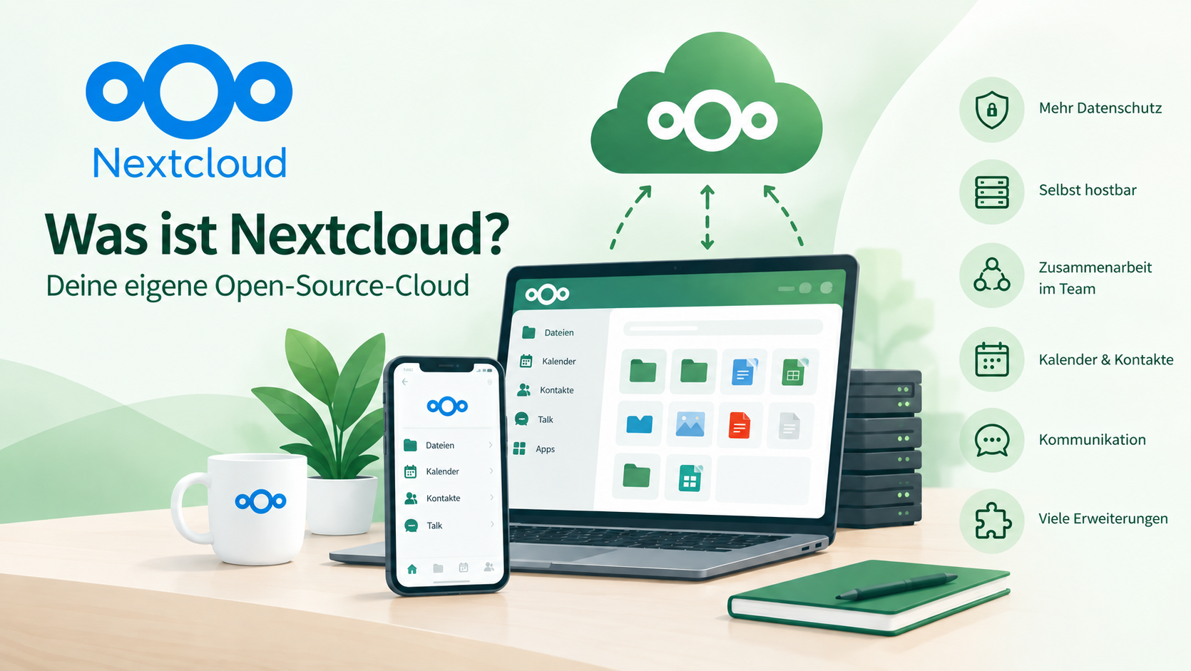 Was ist Nextcloud? – Deine eigene Open-Source-Cloud